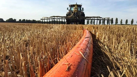 Tractor Slurry Injection Drag Hose خرطوم سحب حقن الملاط للجرار
