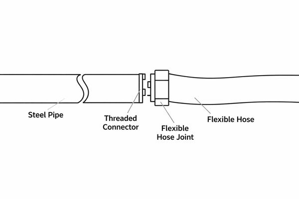 Clamp (Hose Clamp _ Hose Band) Connection وصلة المشبك (مشبك الخرطوم _ شريط الخرطوم).